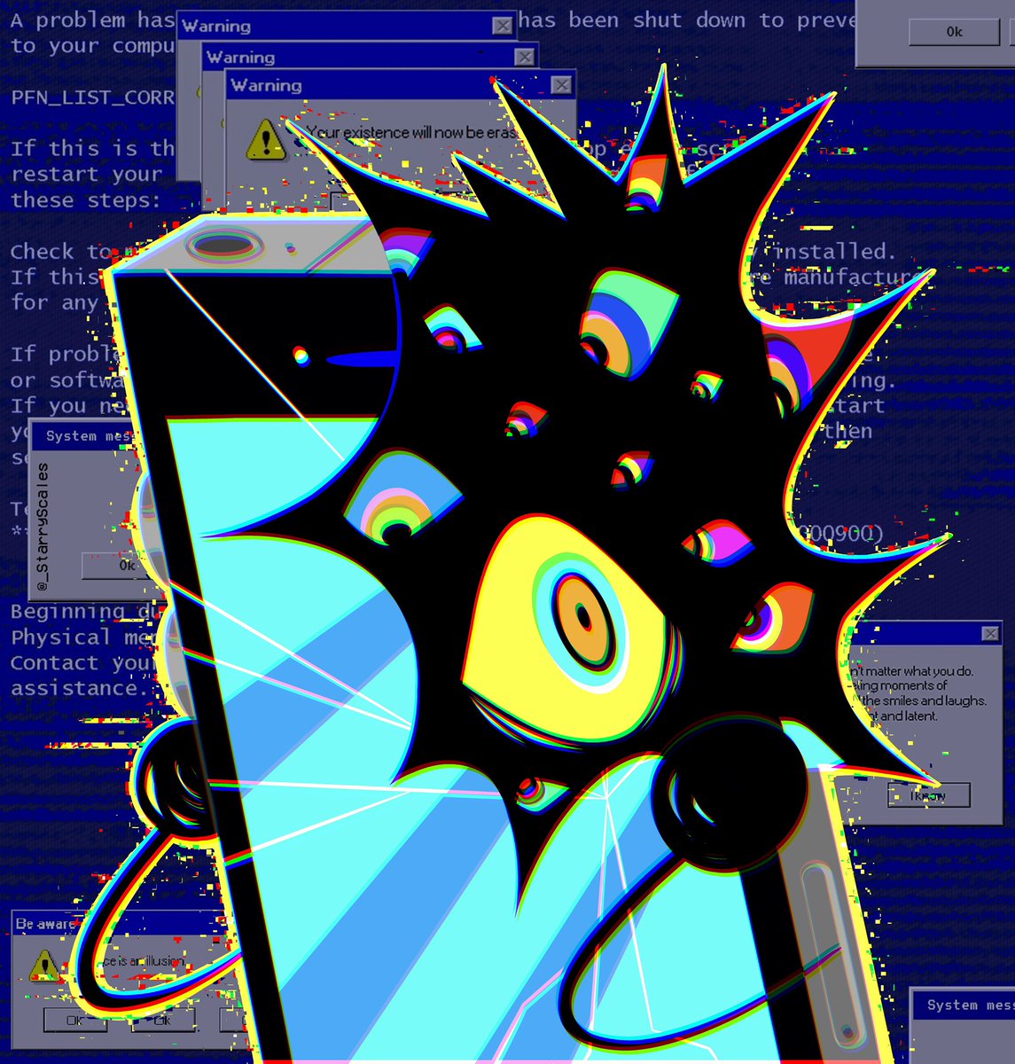 //eyestrain 

when I’m bored so I have to abstract my fav for fun
#inanimateinsanity #osc
