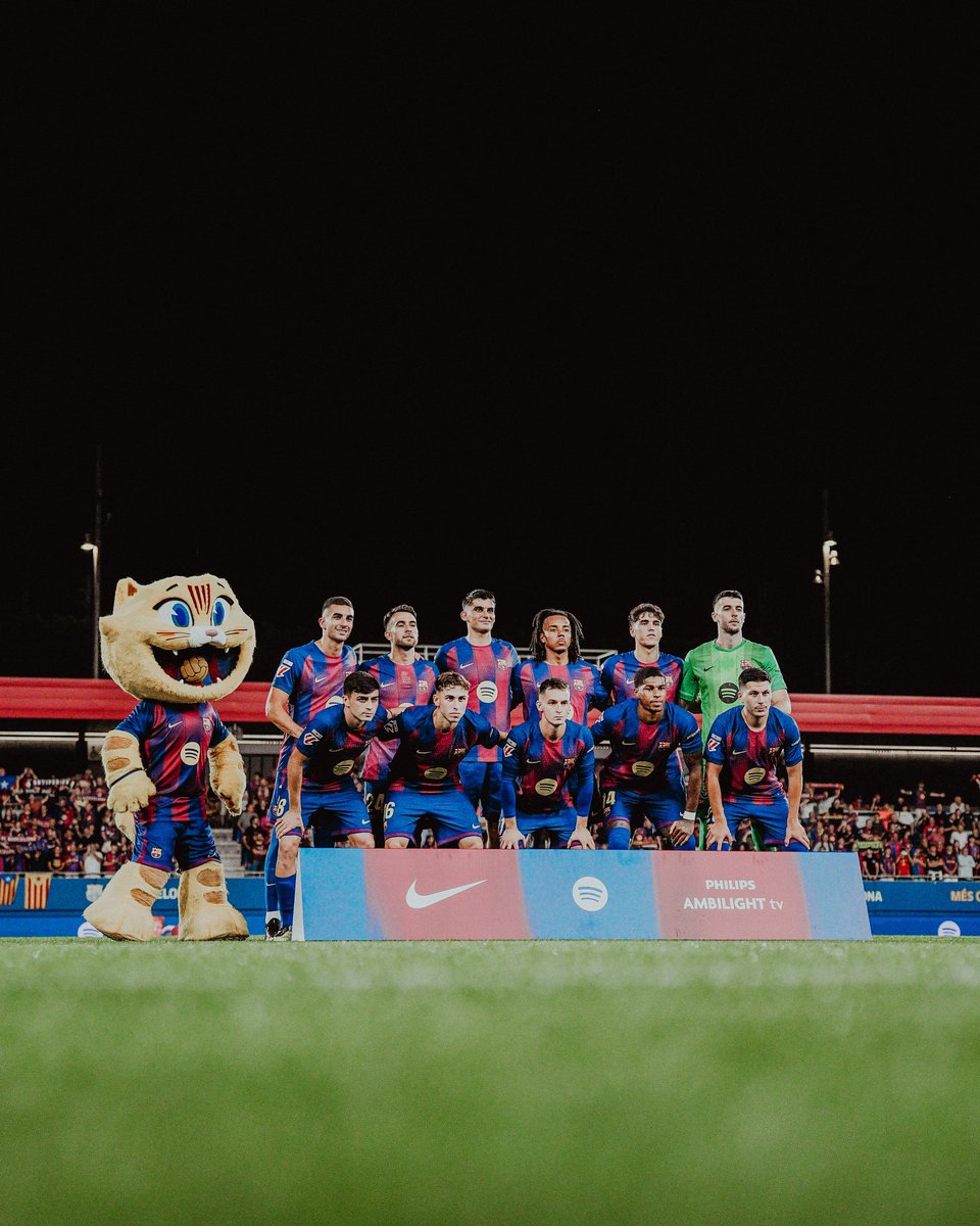 Tornada a la competició guanyant al València al Johan amb bones sensacions! #ForçaBarça 💙❤️