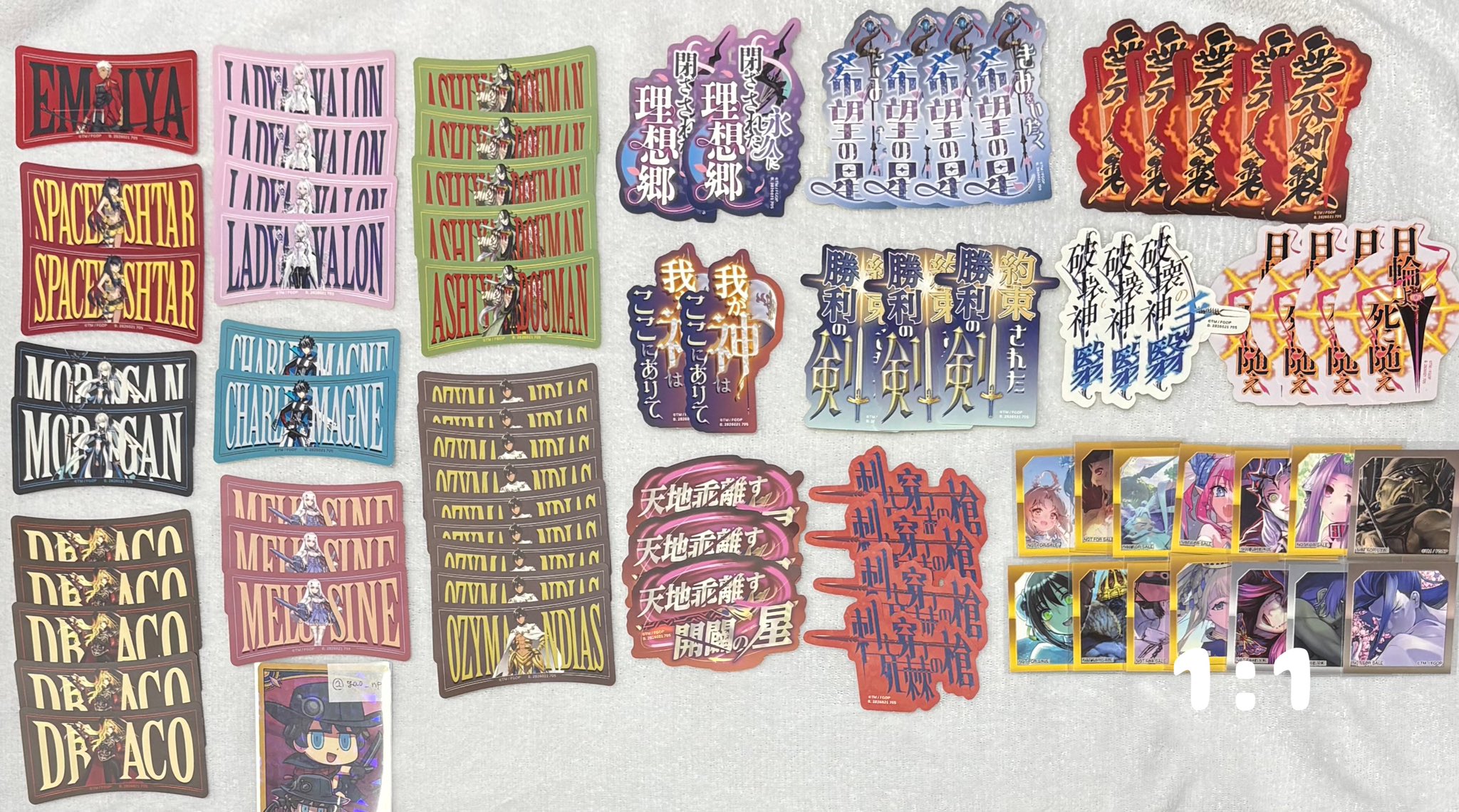 FGOフェス 木製コースター ステッカーブック グッズ情報 | GOODS | Fate/Grand Order Fes. 2025 ～10th