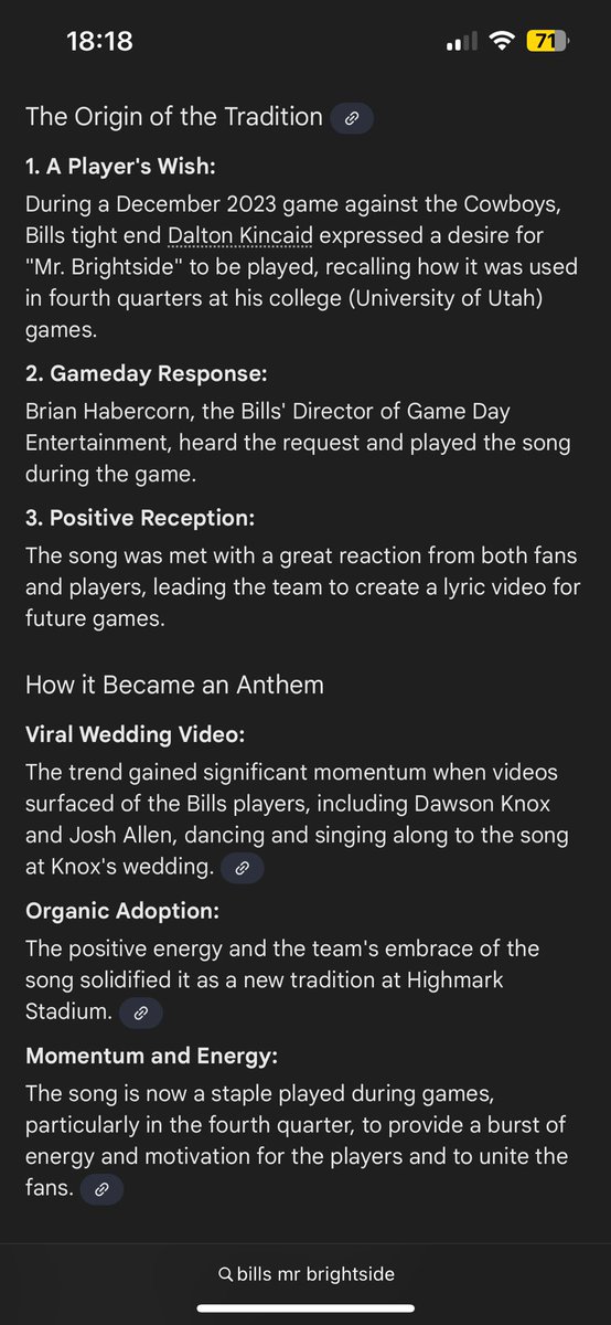 rylee_bob's tweet photo. @iAmNickWize It’s something you can’t understand or comprehend until you experience it. Jumping around &amp; singing it out with 70k of your closest friends&amp;family (Bills Mafia) after a W - electrifying

(To try to help you gain any type of understanding on the subject- read below:) #GoBills https://t.co/cAWCIclujz