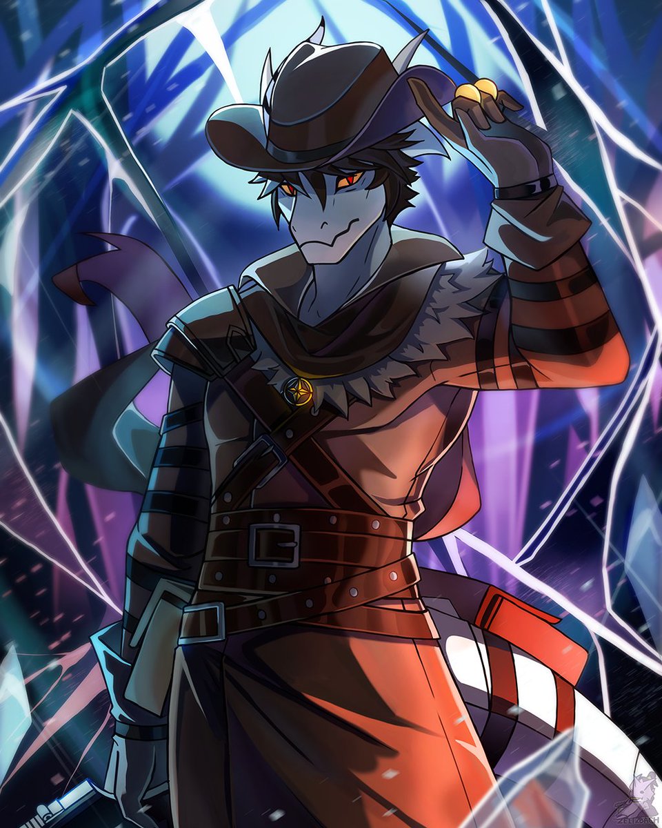 Lacerta from Shape of Dreams

My need for a playable cowboy lizard is fulfilled.
But I can always hunger for more.