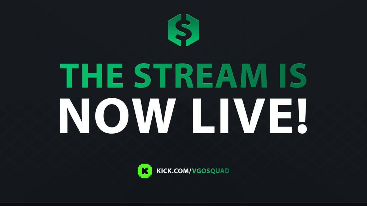 We’re LIVE Right Now! 🚨 

🎰 $2,000 Start on @Rainbetcom 
🎙 Hosted by <a href="/zetarontv/">zetarontv</a> ! 
🎁 Massive $100 stream giveaway! 

📺 Watch here: Kick.com/vgosquad