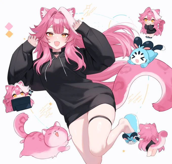 a study of beeg pink #RaorArt