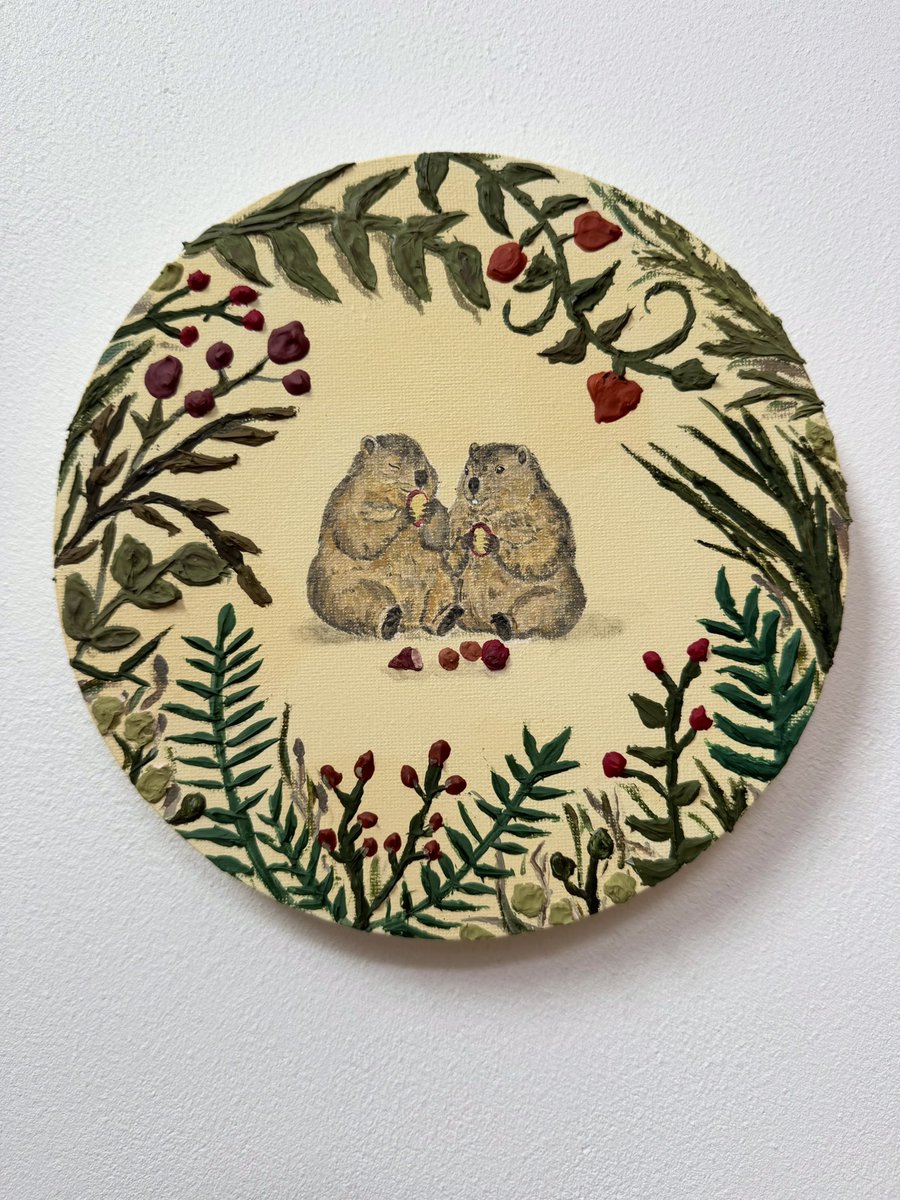 秋をテーマにしたマーモットさん🍠🌰🍁

#マーモット村芸術の秋2025 
#art   #マーモット
<a href="/marmotmura/">マーモット村 東京</a>