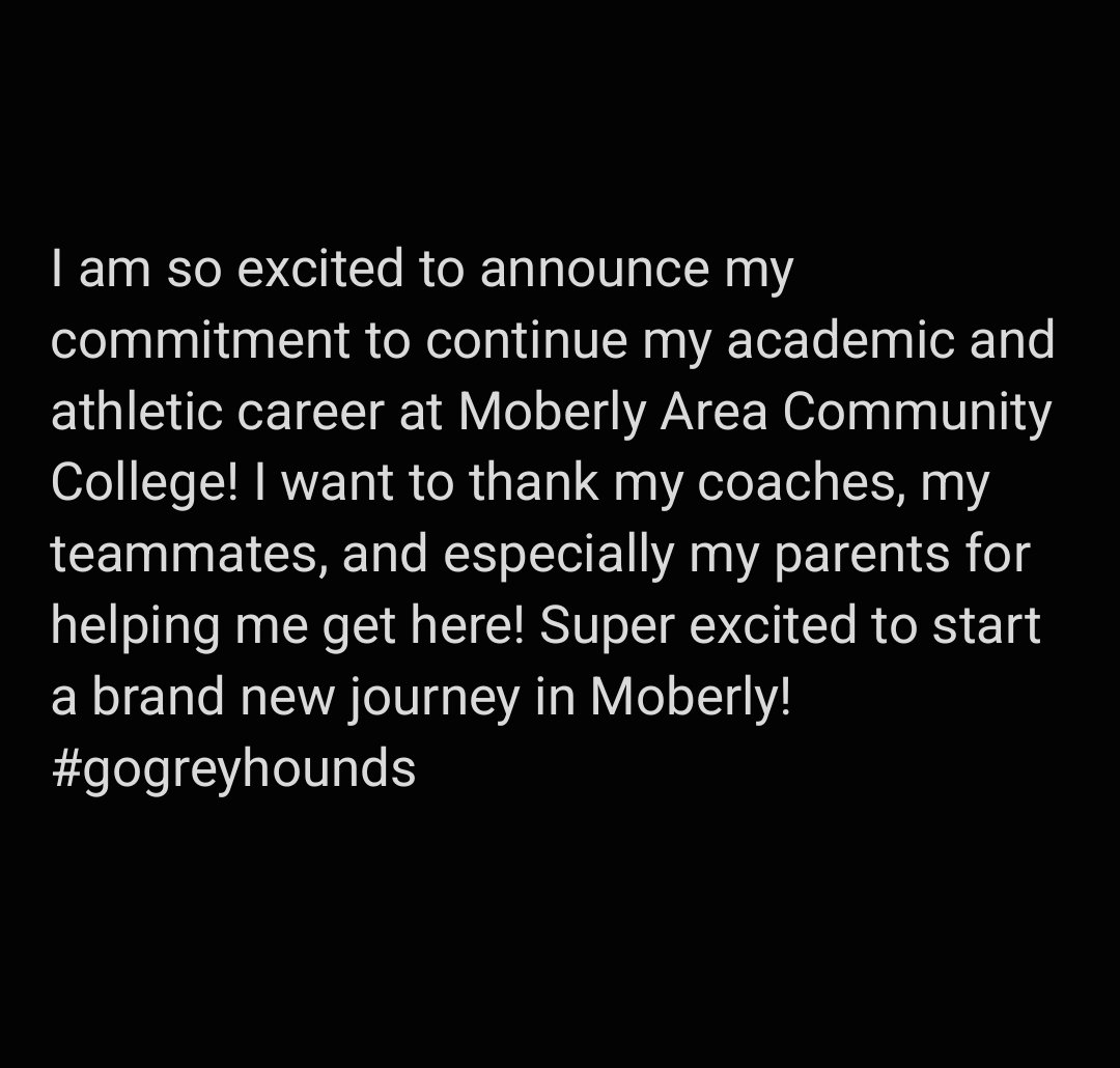 COMMITED!!! #GoGreyhounds