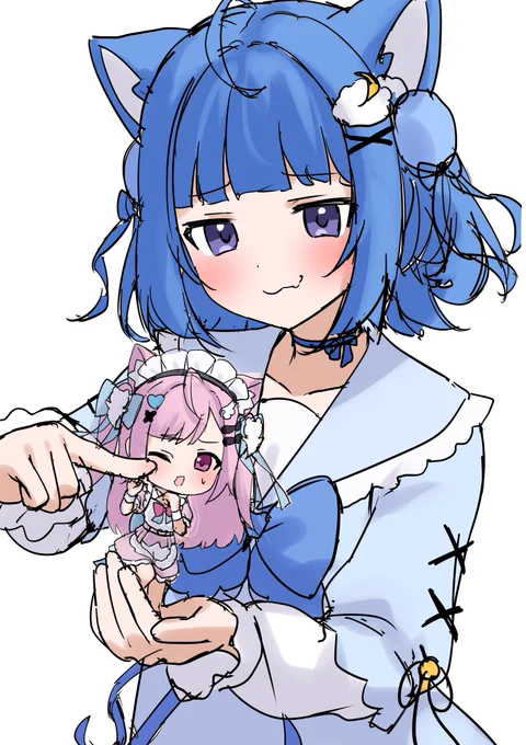 #wip ろあちゃん描いてます!