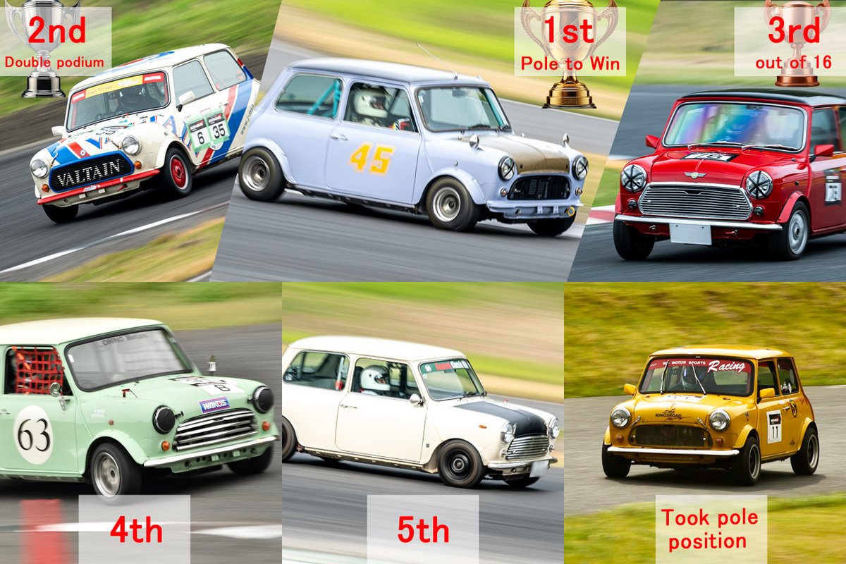 Rebirth_drive's tweet photo. 【ニュース】MINI UP!にて優勝！全車上位をマーク！ Rebirth Driveのボークリングは、街乗り・レース問わず安心してご使用いただけます。ローバーミニのミッションのオーバーホールの際には、ぜひご検討ください。 https://t.co/ijQMtrINPc

#RebirthDrive #ローバーミニ #クラシックミニ #rovermini https://t.co/JHAOmwxfLw