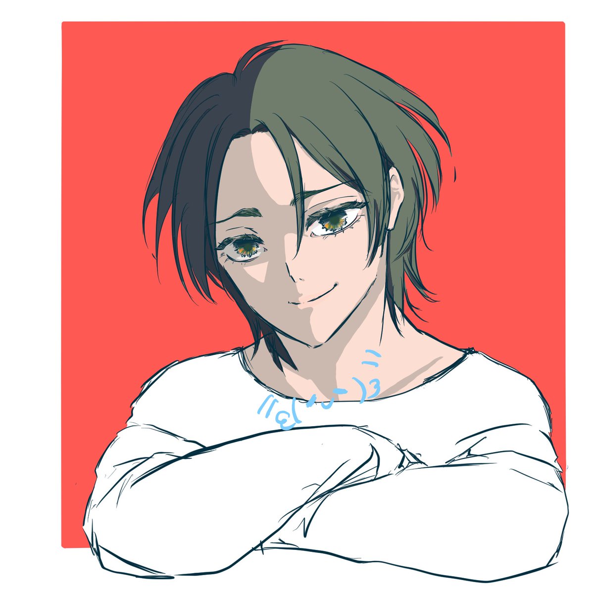 色塗り。
#絵描きさんと繋がりたい #イラスト好きな人と繋がりたい #練習中