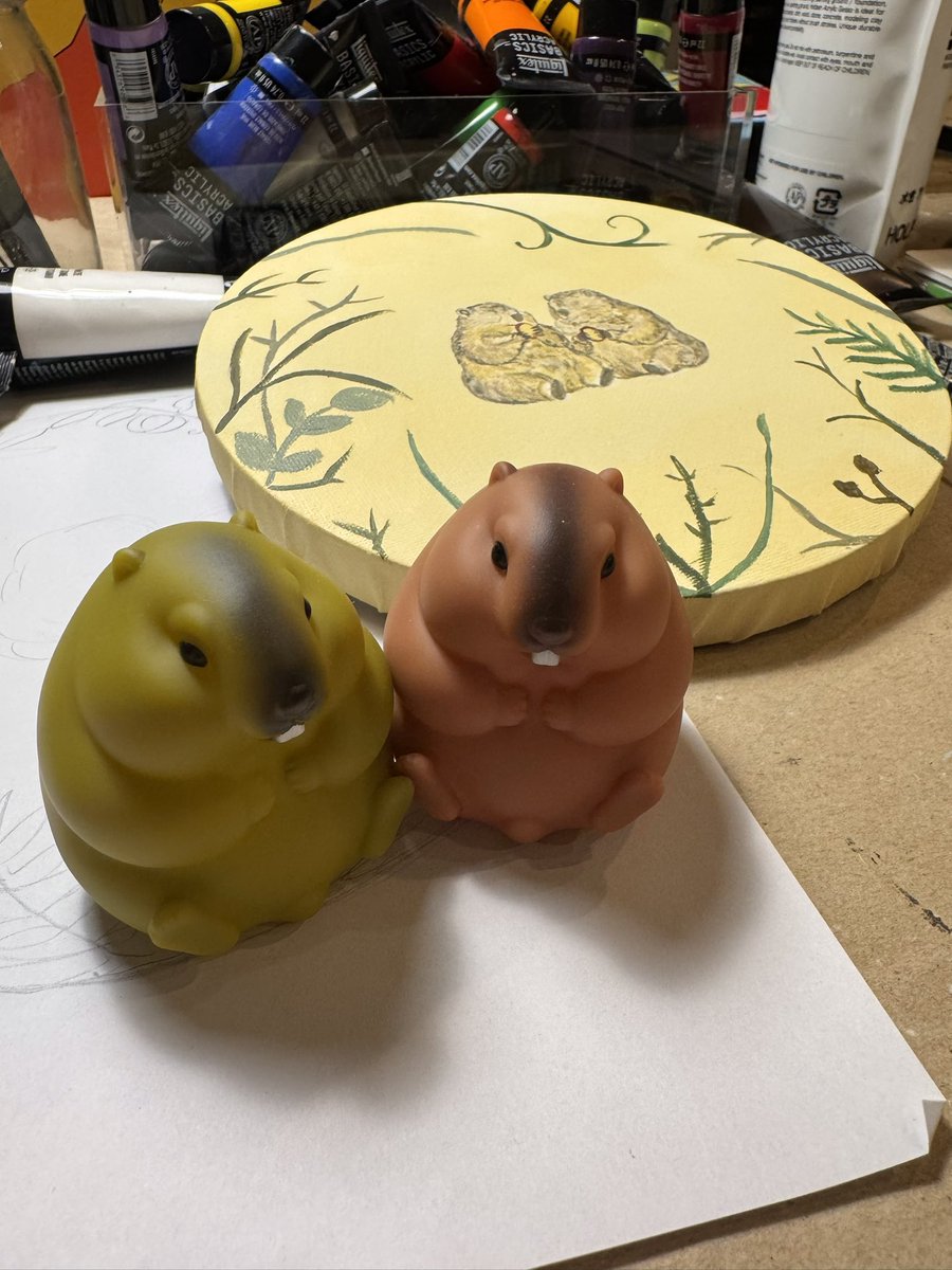 #マーモット村芸術の秋2025 
に参加したくてX初めて投稿。