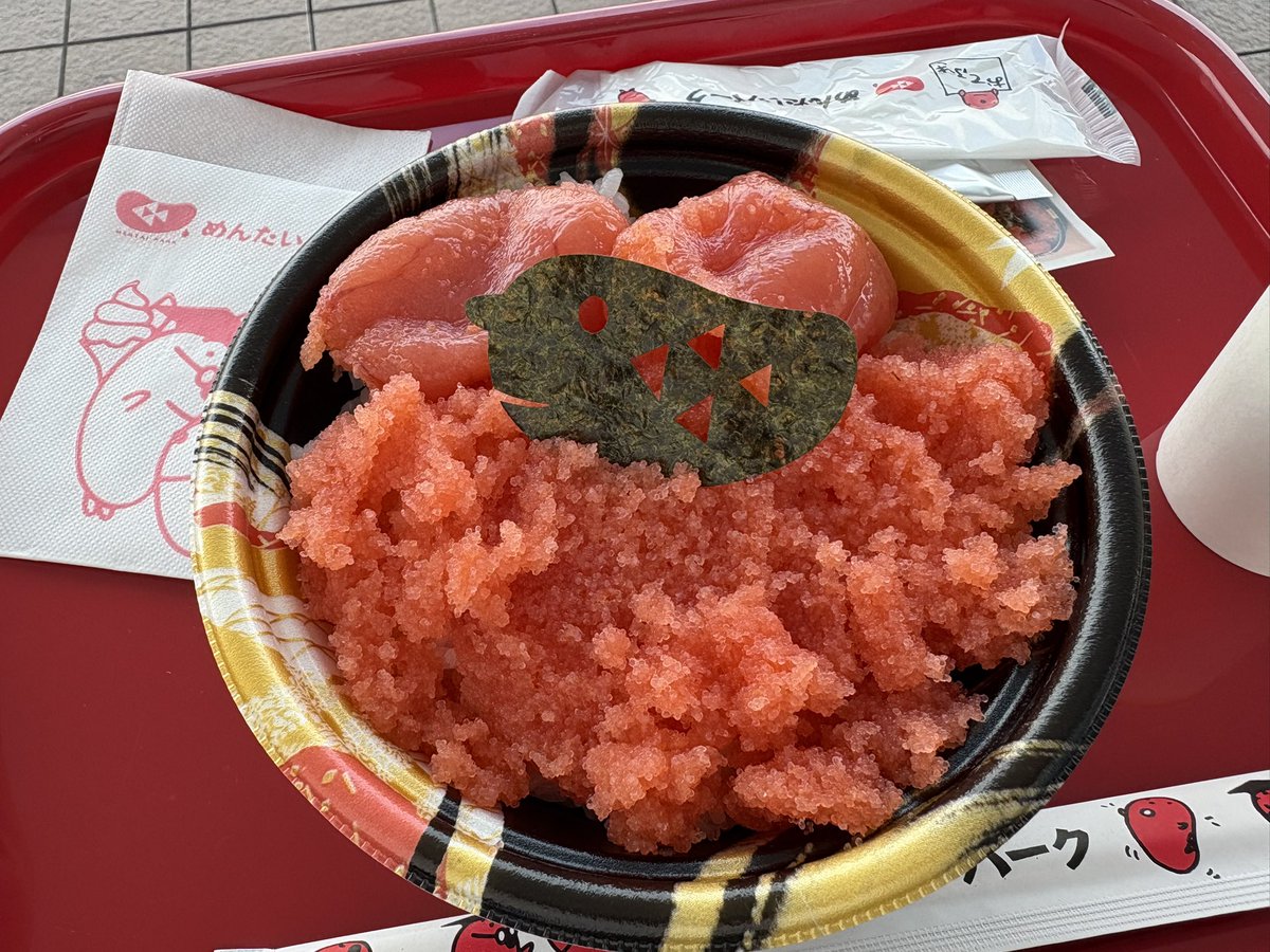 めんたいパーク(群馬)

つぶつぶランドが想像以上に
しっかり作られてて草
(大洗のめんたいパークより映え寄り)

鬼盛りめんたい丼美味すぎる！！