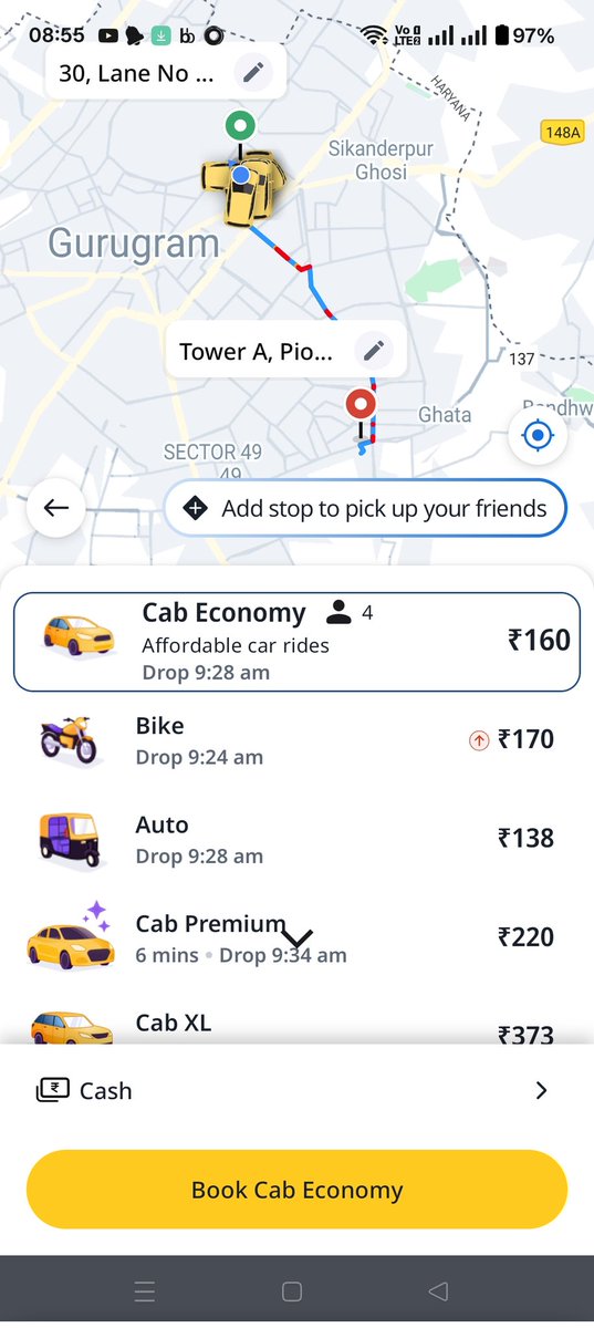 What is this behaviour 🥺 <a href="/rapidobikeapp/">Rapido</a>