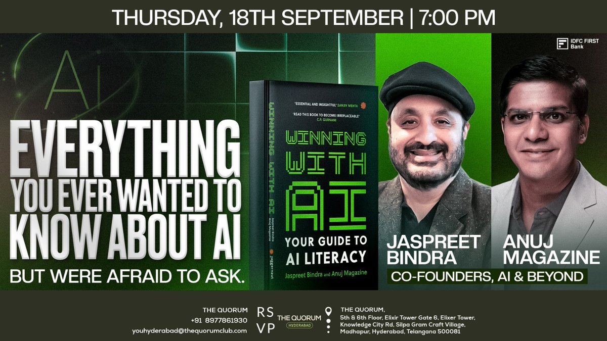 Jaspreet Bindra : Homo Promptus tweet media