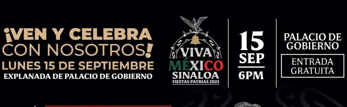 CorresponsalsMX's tweet photo. #EsNoticia 
#CANCELAN FIESTAS PATRIAS EN EL ESTADO DE #SINALOA, CONFIRMÓ EL GOBERNADOR DEL ESTADO @rochamoya_.
El mandatario emitió un mensaje ante medios de comunicación y #redessociales donde se informó que únicamente se efectuará un evento protocolario por el 215 aniversario de la #Independencia de México con los representes de los Tres Poderes del Estado y Fuerzas Armadas.
Los habitantes no recibieron muy bien la noticia por lo que señalaron que es por la violencia generada por los grupos criminales.
Cabe mencionar que desde hace un año los hijos de Joaquín Chapo Guzman Loera, conocidos como #LosChapitos, y el hijo de Ismael Mayo Zambada, #ElMayitoFlaco.
#estados #seguridad #violencia