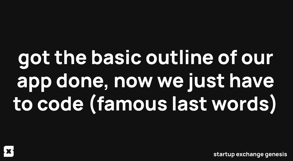 AndrewPGrau's tweet photo. Continuing to work on our app EasyLine to help put students in control of their time.
@startupxchange https://t.co/VxzWMl6RiN