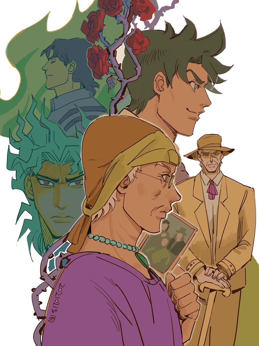 Let's go JOJO! Giddy up! 🐎
Sharing some of my old JOJO fan art.
The Golden Spirit and Dark Determination live on forever!#jojo_world  #jojo_twt  #jojo_twt #jjbafanart #JJBA