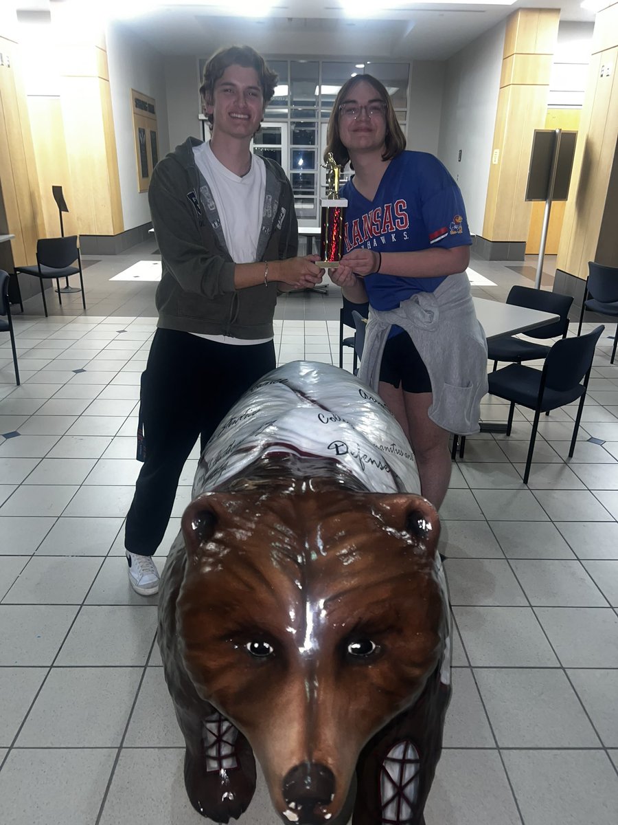 KansasDebate's tweet photo. KU also closed out Open finals in the SECOND tournament win of the season! Blaser/Pace and June/Boyle each defeat USC to close out the Missouri State tournament! 🏆🔥

There were also some speaker awards in Open:

10th Harris
7th Lucy
4th Chase

#RockChalk 💙❤️ https://t.co/O1gmEdsAUp