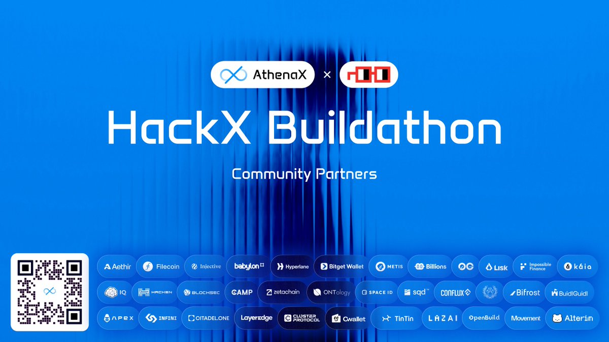 athenax_co's tweet image. HackX fam just got bigger 🫶
Join and witness the first open source hackathon platform being built.
Registration open now → hackquest.io/hackathons/Hac…
Fill in the form after registration → form.typeform.com/to/ptcWMwxo
Shout out to our community partners pt.5!
@movementlabsxyz |…
