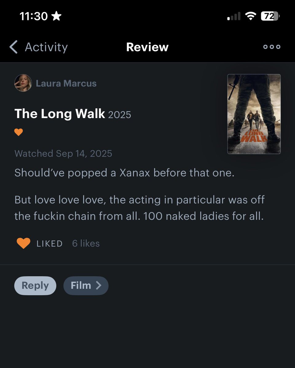 miffytrinket's tweet image. gonna assume the cast watched the long walk together #supportive