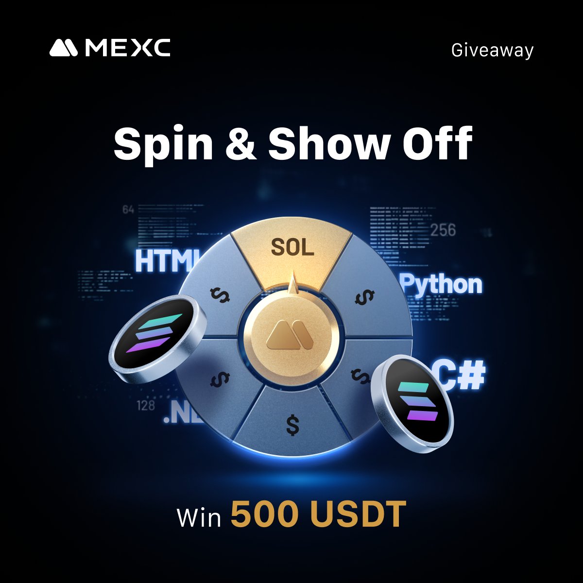 Celebrating Programmer's Day is heating up! Joined the Lucky Wheel yet? Time to show off your participation!

1⃣ Follow <a href="/MEXC_Official/">MEXC</a>
2⃣ Spin to get rewards here: mexc.com/landings/Progr…
3⃣ Share a screenshot of your rewards
2⃣ Tag #MEXC + leave your MEXC UID

🎁 20 lucky
