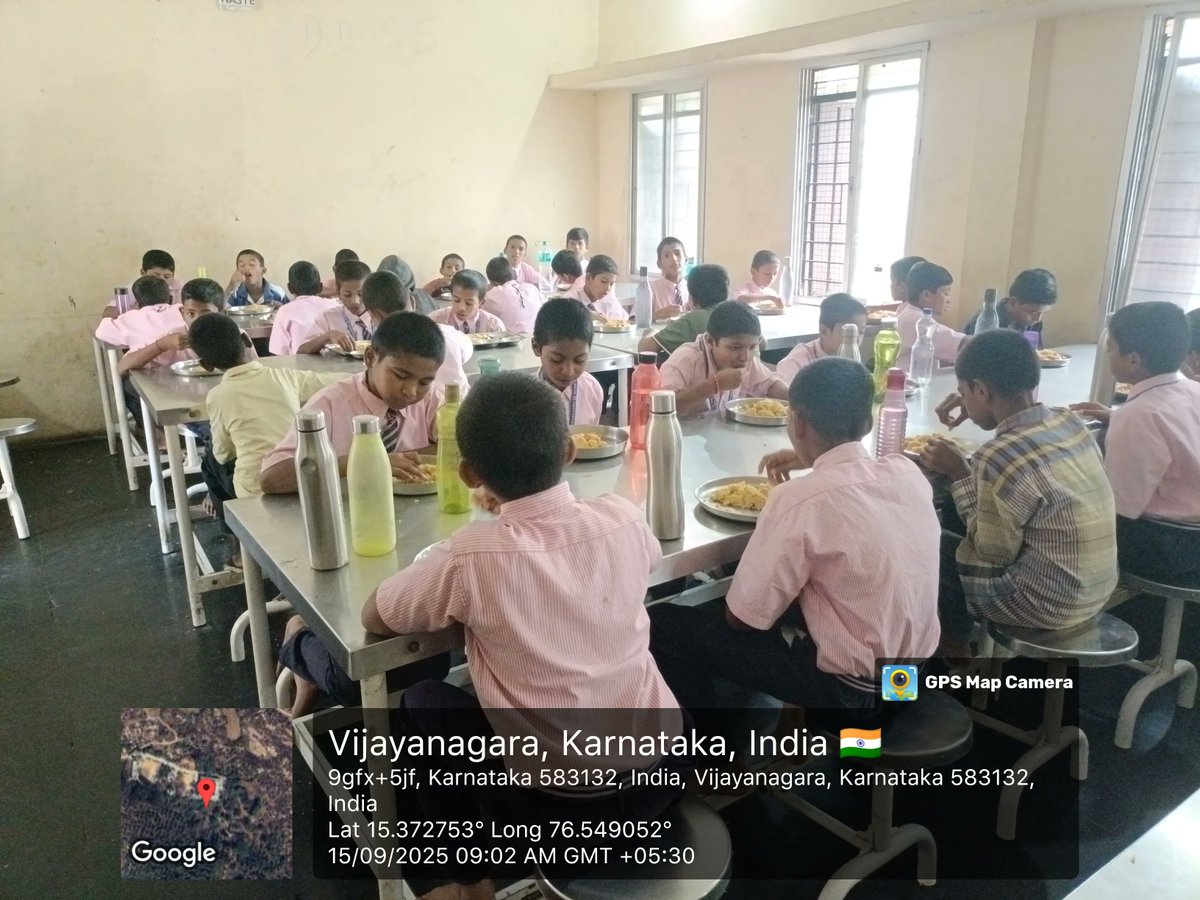 Breakfast  #SocialAudit_SWDMeals #SocialWelfare_Karnataka