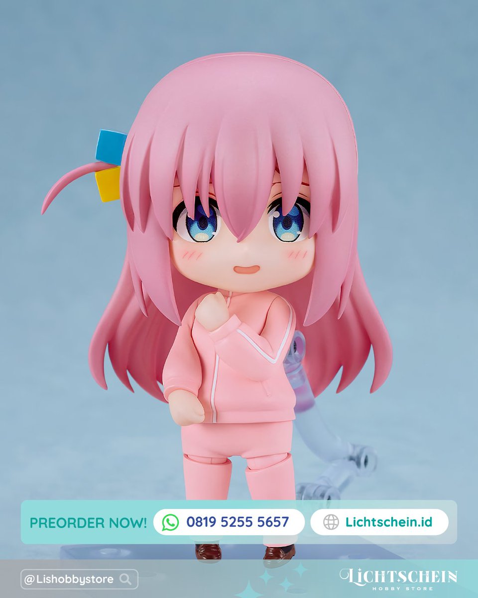 lishobbystore's tweet photo. 🌟 OPEN PRE-ORDER 🌟
Nendoroid Gotoh Hitori – Tracksuit Ver.
Bocchi the Rock!
by @goodsmile_en

💰 Harga: IDR 640.000,-
💵 DP: IDR 256.000,-
📅 Close PO: 22 September 2025
📦 Estimasi Rilis: Januari 2026

📲 Cara Pre-Order:
Chat WA ke 081952555657 https://t.co/Hs8sK4jO3N