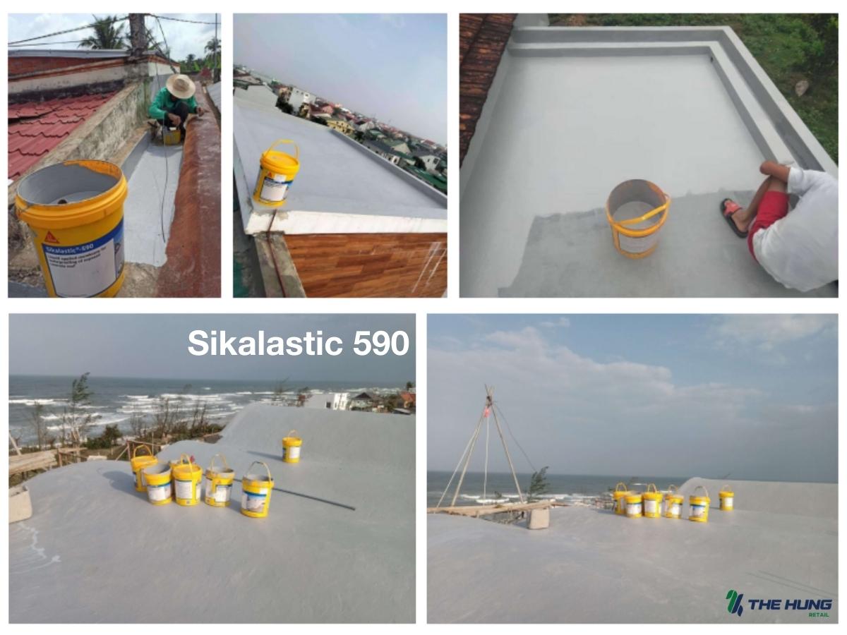 Sika chống thấm sàn mái, sân thượng - dùng Sikalastic 590 nếu để lộ thiên, Sikalastic 110 hoặc Sikaproof nếu lát gạch/ vữa bảo vệ.

Chi tiết sản phẩm và cách thi công: thehungvn.com/blogs/cam-nang…

#thehungretail #sika #chongtham #sikachongthamsanmai