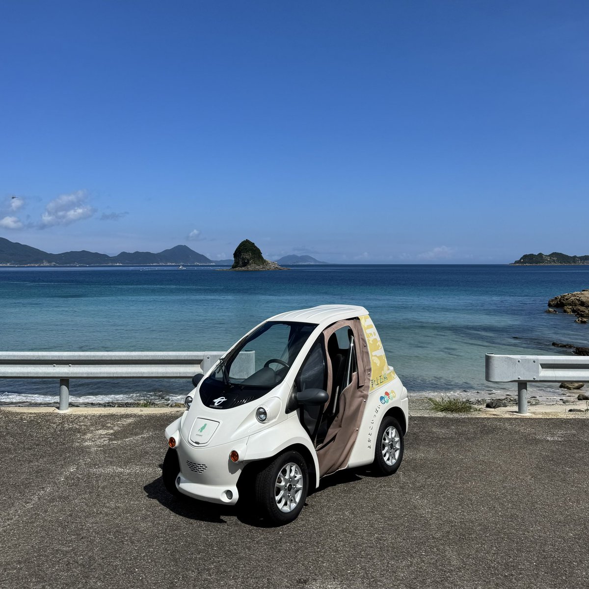 Benjamin50cc's tweet image. 新上五島町出張3日目
コムスを借りてハマンナへ