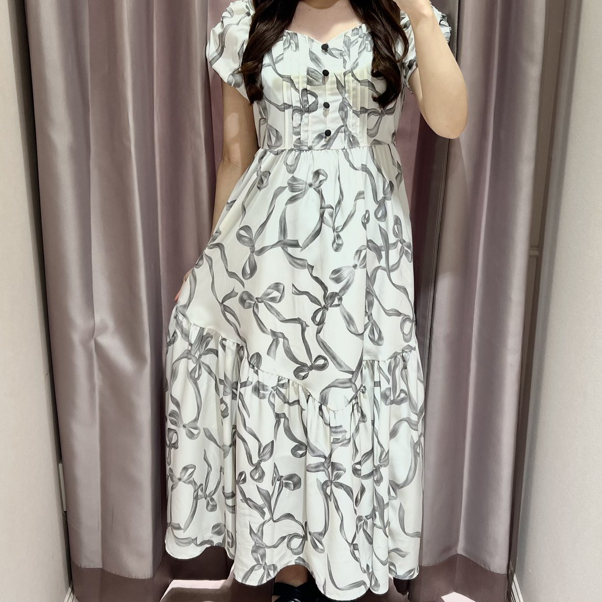 shop staff coordinate️️🫧 本日は新宿店より紹介いたします