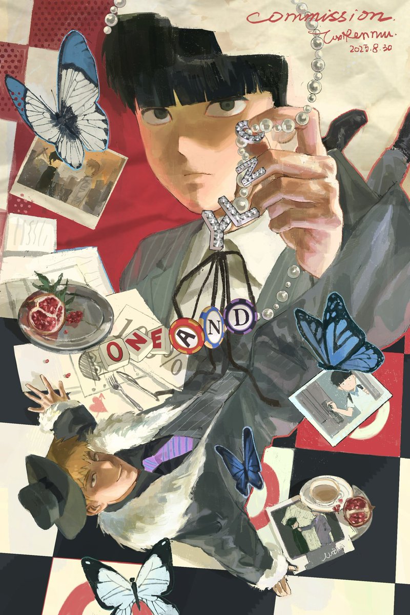 为上海cp茂灵街道绘制的展板