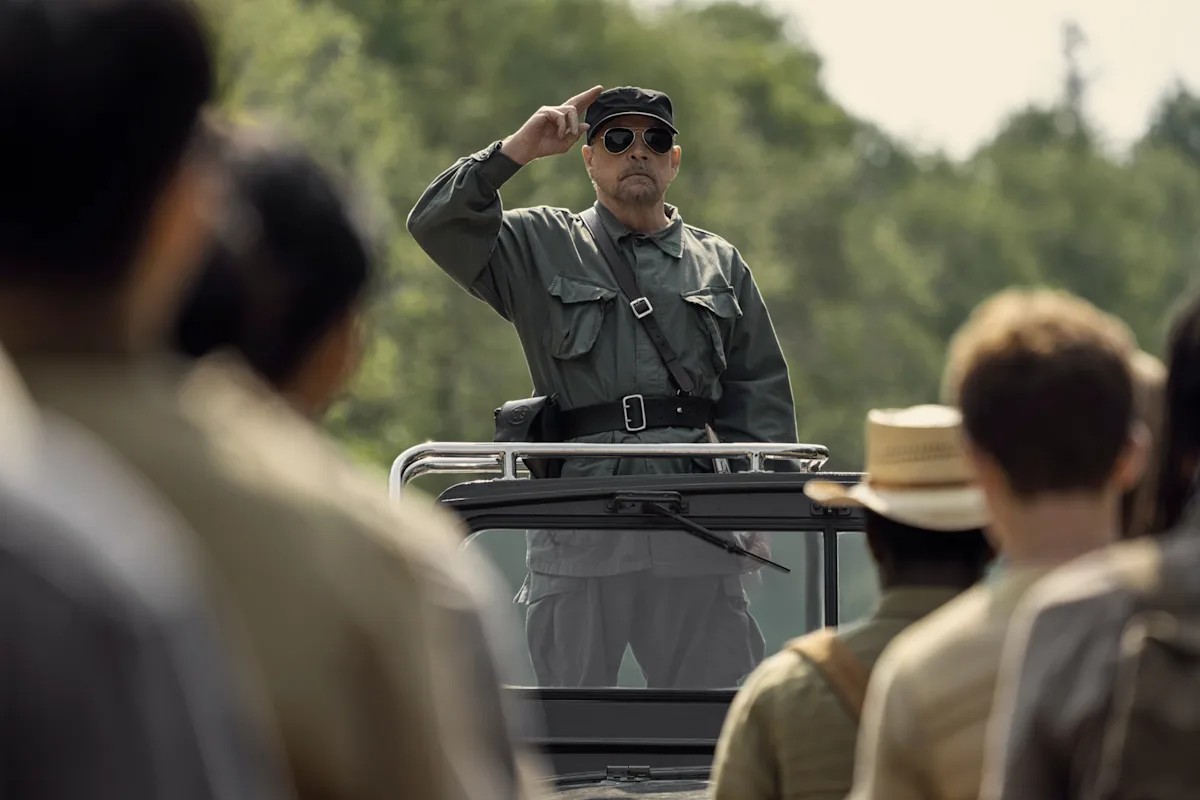 The Long Walk is a brilliant allegory for Vietnam (and many other wars). Couldn't help but think of @_TimBarker 's dissertation when The Major talks about the effect of The Walk on production.