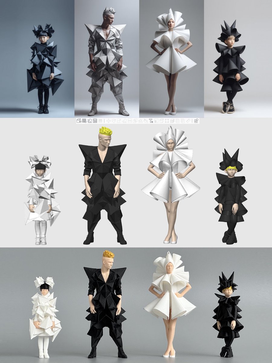 mitsuki_fab's tweet image. AI と 3Dプリンターで 
フィギュアづくり 楽しい♪

① ChatGPT  画像プロンプト生成
② Midjourney  画像生成
③ Hitem3D  立体生成
④ スライスソフト  色設定&amp;amp;スライス
⑤ FFF3Dプリンター  多色印刷

#Hitem3D 正確さと緻密さがナイス！