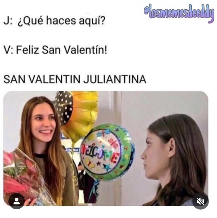 Feliz SAN VALENTÍN JULIANTINAS QUERIDOS ✨🍾🍾🥹🤧🥳🥳🥳🥳🥳🥳
<a href="/macabeso/">Macabeso 🍰</a> y <a href="/barbara_lopez21/">Barbara Lopez</a>
#Juliantina