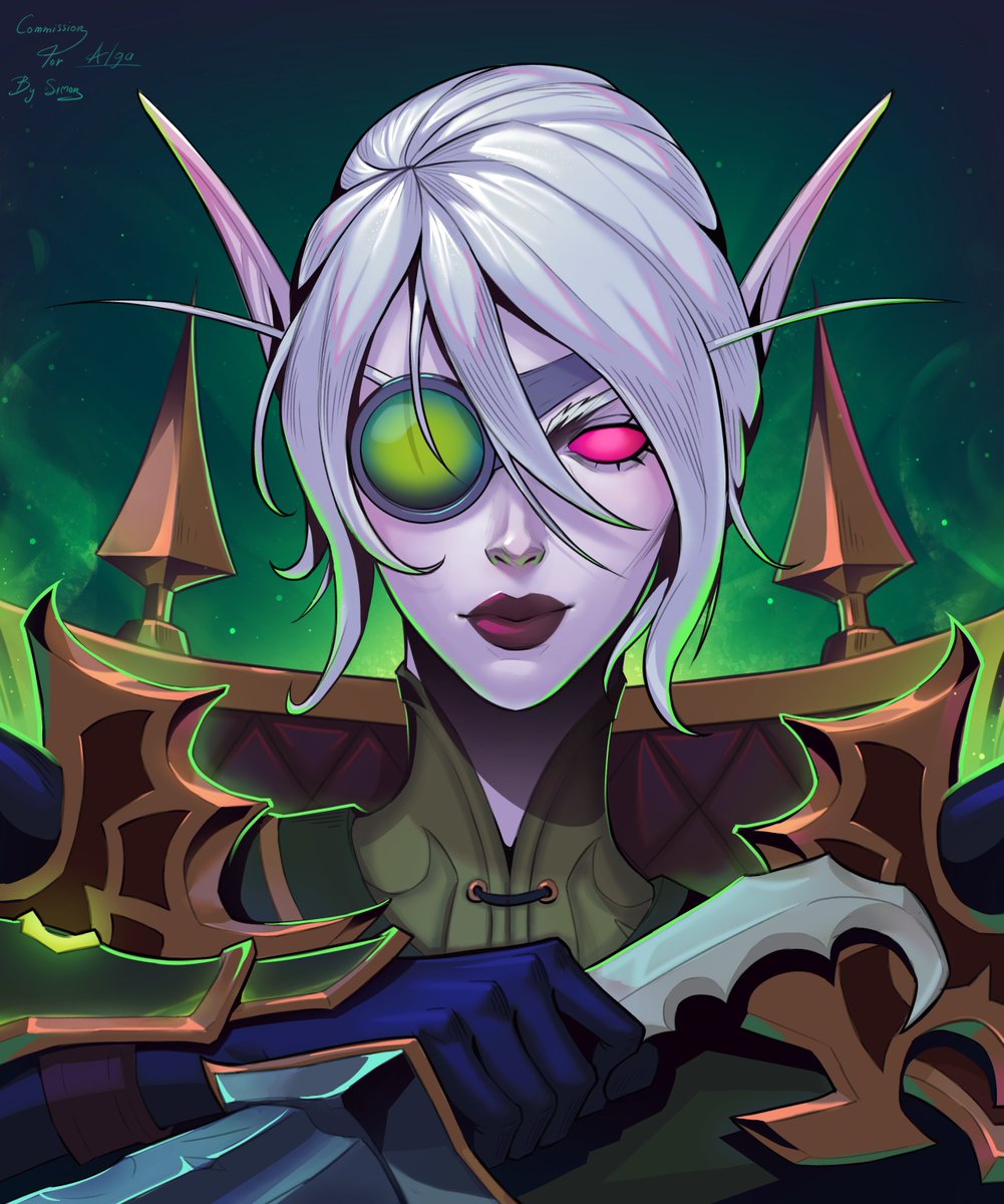Commission for <a href="/Sunfloweralga/">Alga</a> ! :3

#commission #elf #worldofwarcraft
