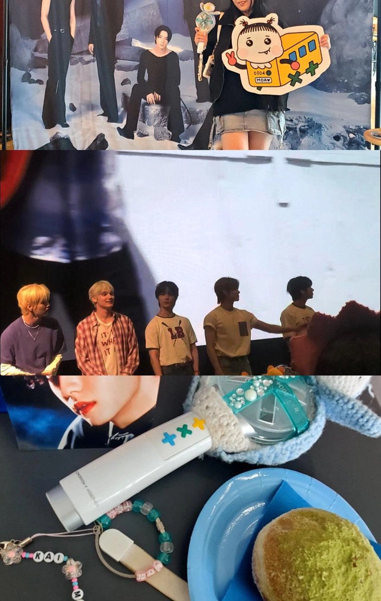 kamalwayss's tweet photo. had to take the longest debriefing in my car after this 😭 #TXTSweetTreats_inLA

tysm @TXT_members for setting time aside for us and thank you to weverse for making this happen 🤍🤍 https://t.co/Vyk7iZUPkR