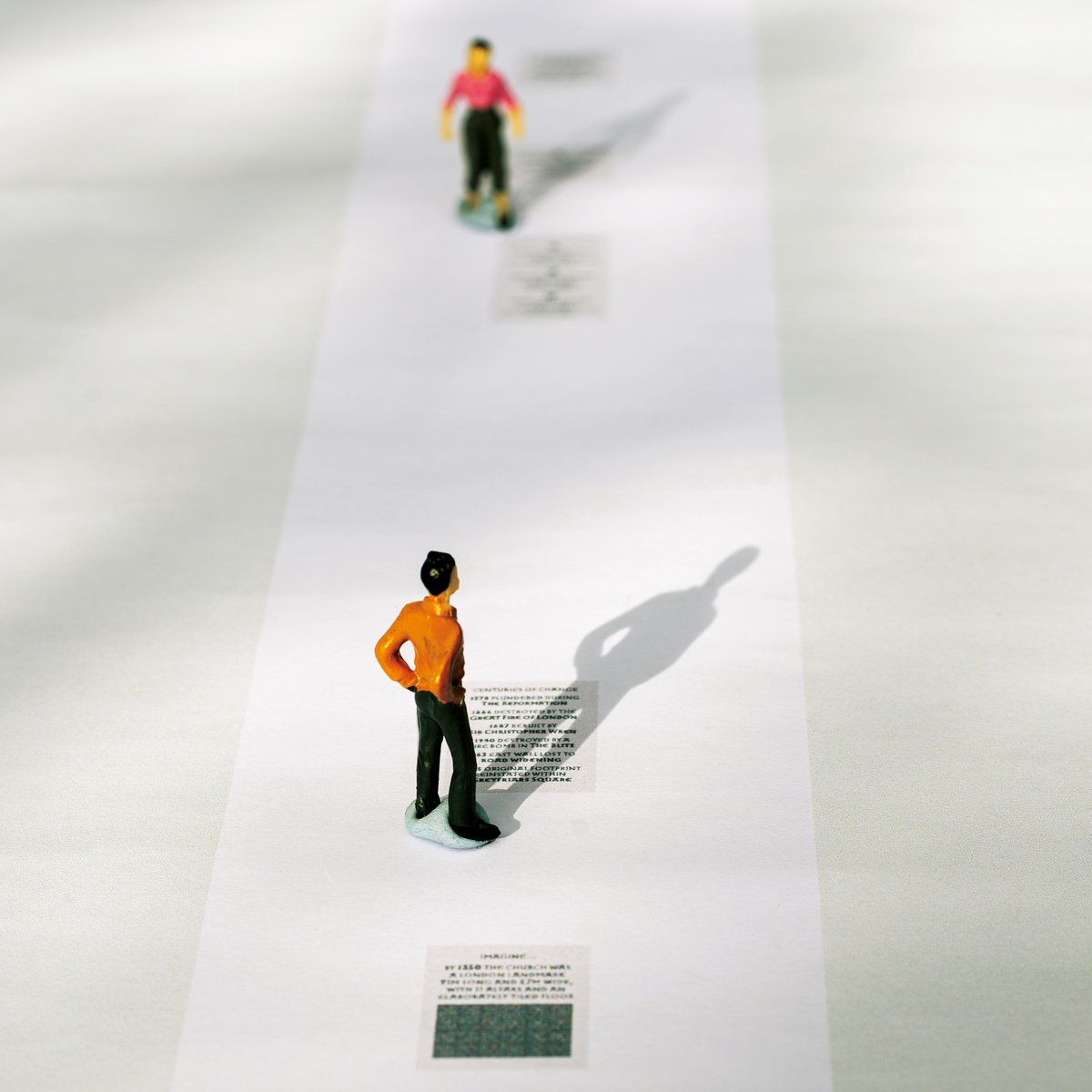 atelierwork's tweet image. Work in progress; a scale presentation, a site test and some type tests  in stone. This environmental graphics project replicates tombstones in a  medieval church nave. Due to be completed in 2026. #publicrealm  #placemaking #informationdesign #environmentalgraphics #Typography