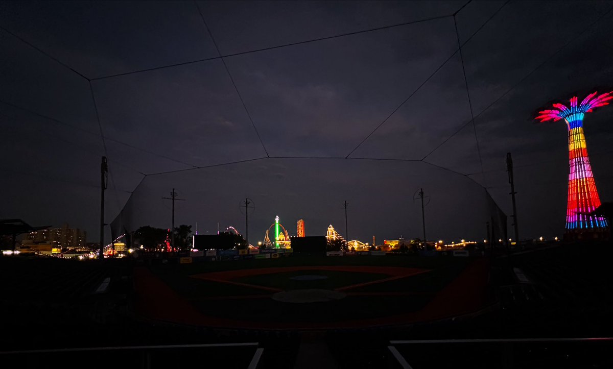 Still need one more W on the road…

But until we meet again, goodnight from Coney Island