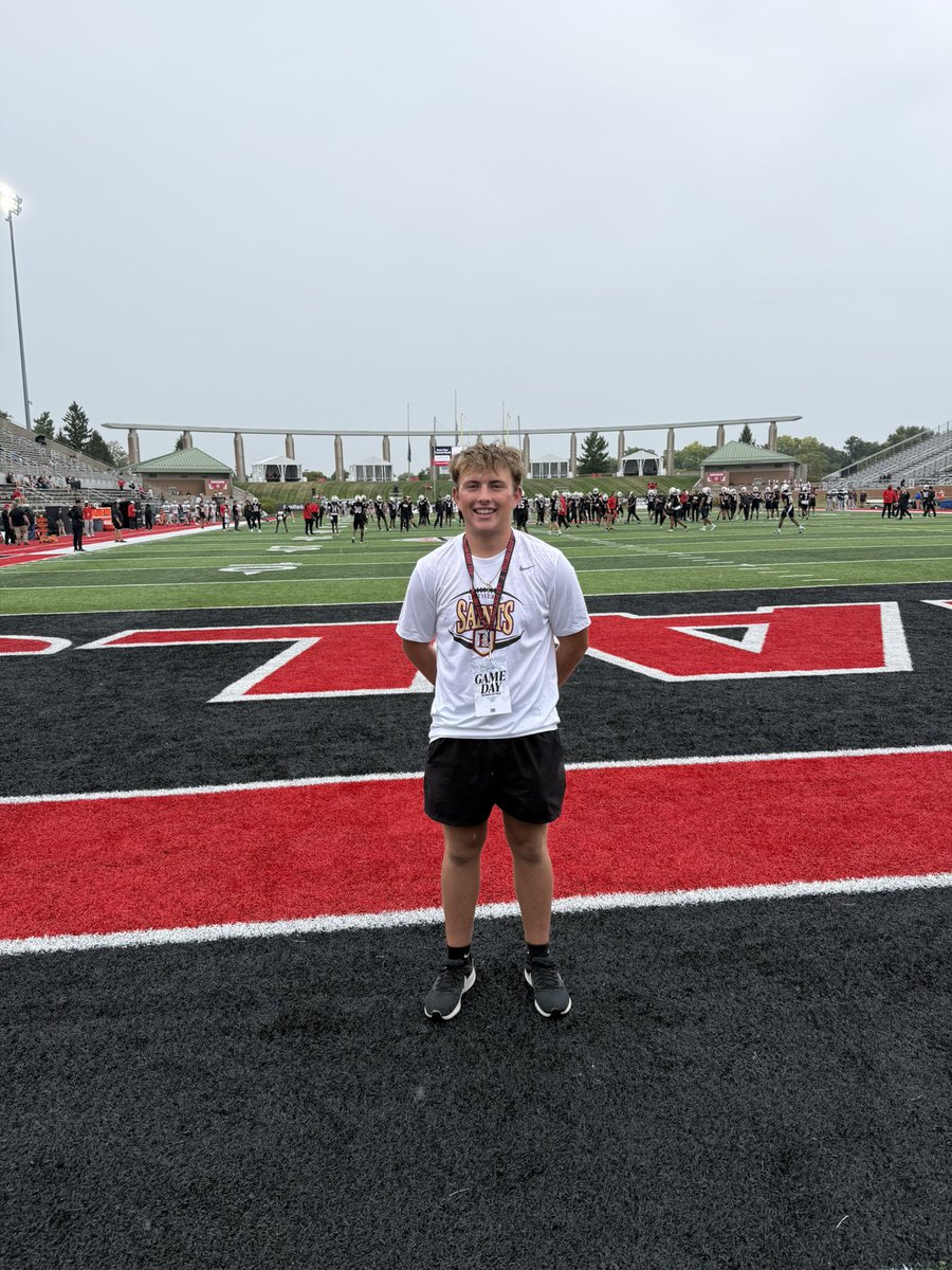 Had a great time at Ball State yesterday, thank you <a href="/nickfiacable24/">Nick Fiacable</a> for inviting me up to to watch the exciting home opener. Can’t wait to come back.