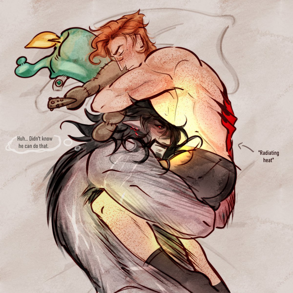 Chosentragedy's tweet photo. #Driftdoor cuddling 💥

#deadlock #doorman #drifter https://t.co/C0vgsc0aqz
