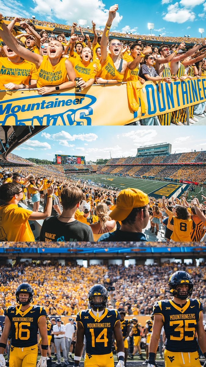 WVUfootball's tweet image. Victory Frames 📸