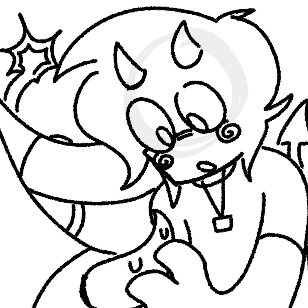 bitterpineapp1e's tweet photo. Tried a new brush (I like the slight change but idk it feels off https://t.co/OpmLHvUWSa