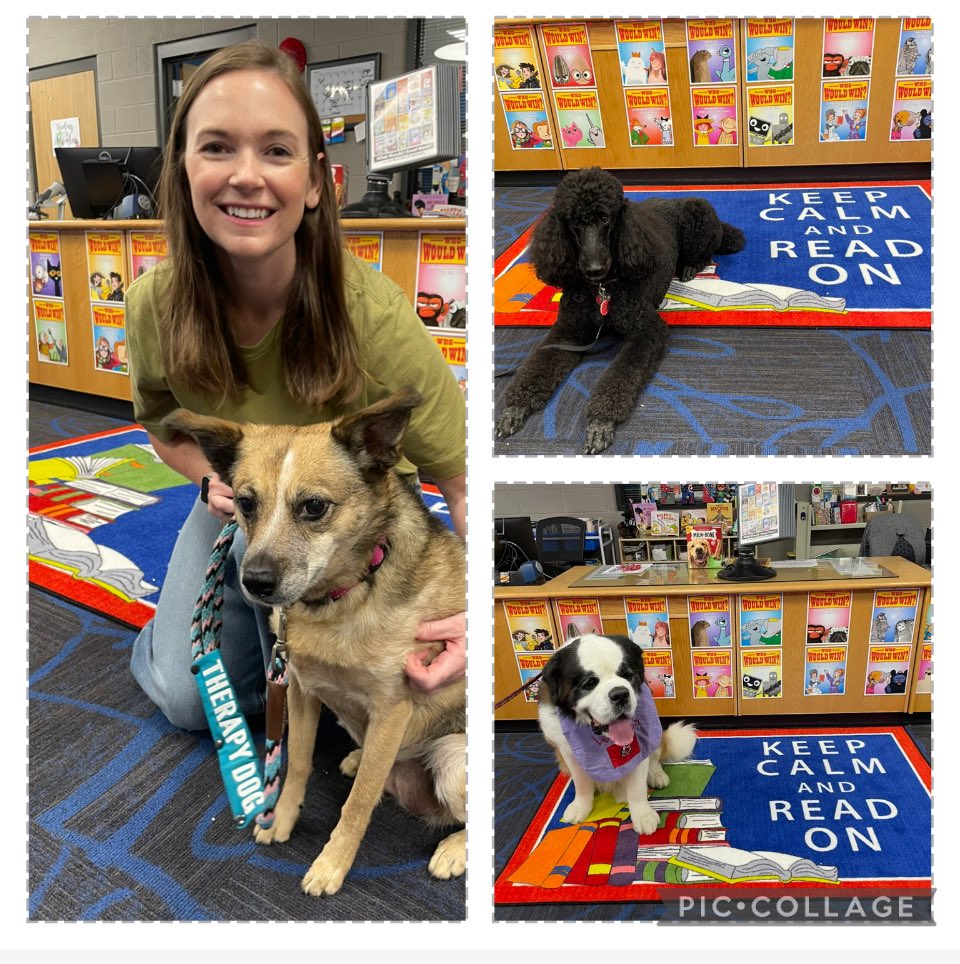 LecatesShannon's tweet photo. Reading In Schools Day was a success! We had so much fun! Thank you to ALL that came out to read to our students!
@SmyrnaBulldog 
@RuCoLibraries 
@JCE_RCS
#JCEStrong https://t.co/EWFcbiok8y