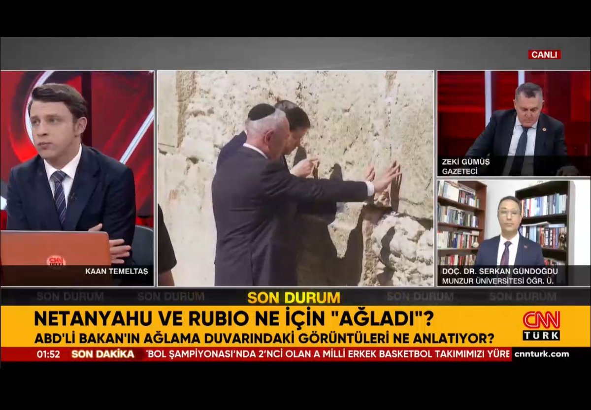 İsrailin Katar saldırısının bölgedeki yansımalarını tecrübeli Gazeteci 
Sn. Zeki Gümüş bey ile Sn. Kaan Temeltaş moderatörlüğünde CNNTÜRK ekranlarında değerlendirdik. <a href="/KaanTemeltas/">Kaan Temeltaş</a> <a href="/cnnturk/">CNN TÜRK</a>
