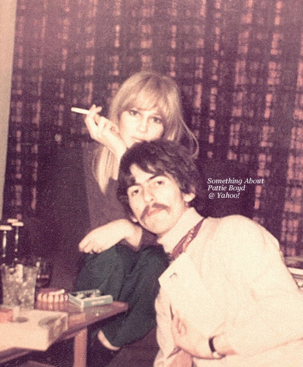 groovyboyd's tweet image. Pattie Boyd &amp;amp; George Harrison, 1967 ♡