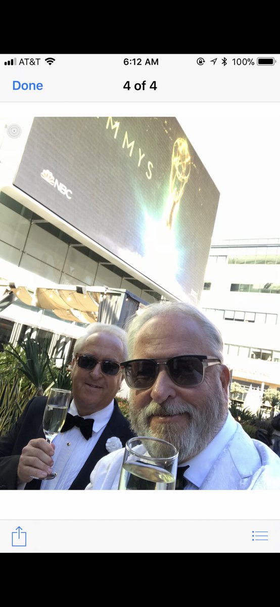 Cheers from the Emmys!!