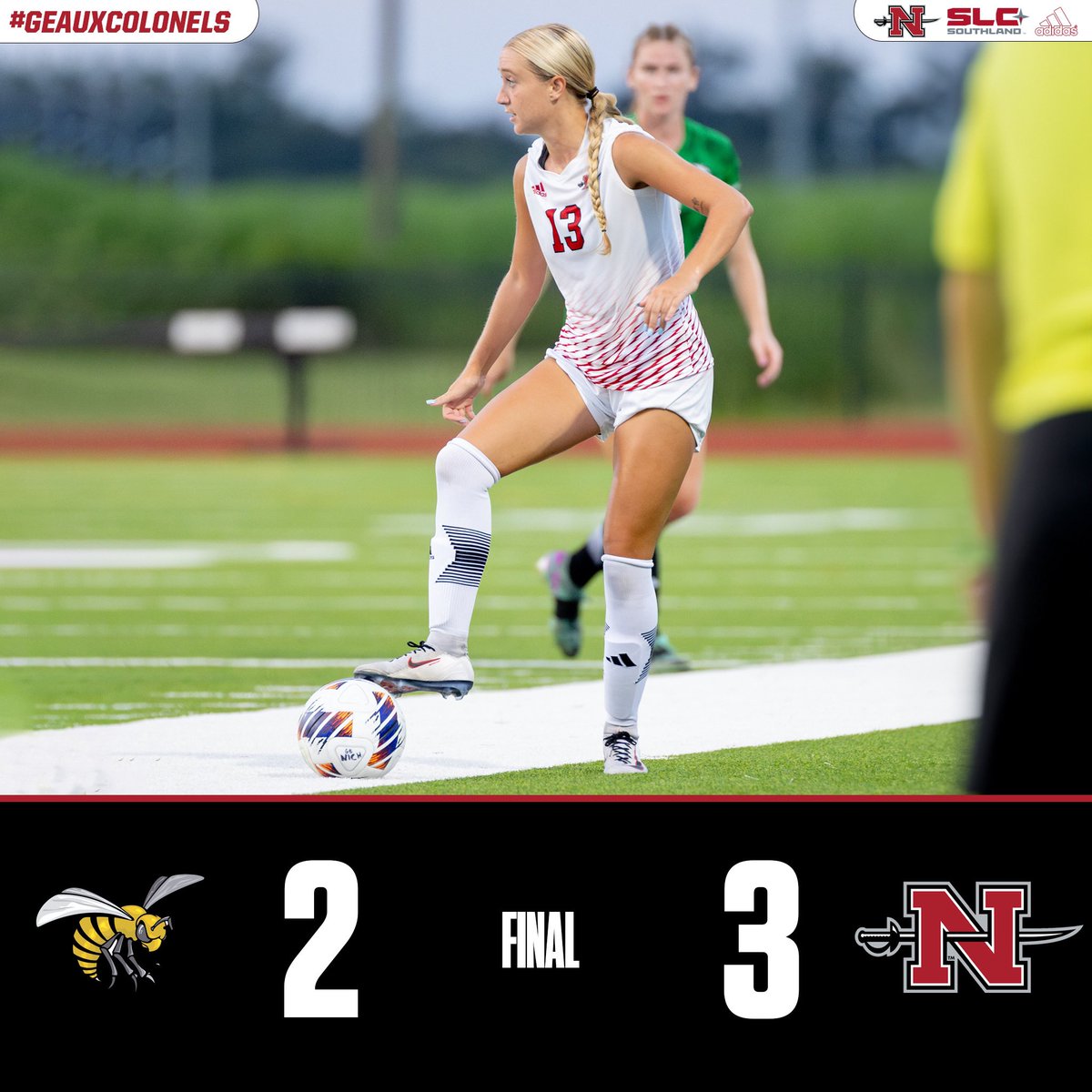 ‼️ ROAD DUB ‼️

Colonels rally with three unanswered goals to take down Alabama State

Avery Mondoux with the winner in the 85th minute ⚔️