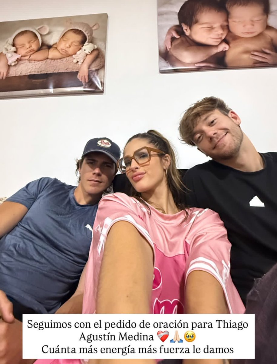 lo leales qué son estos tres a pesar de todo lo qué han pasado, los amo apoyando hoy más qué nunca a Thiago. ❤️‍🩹