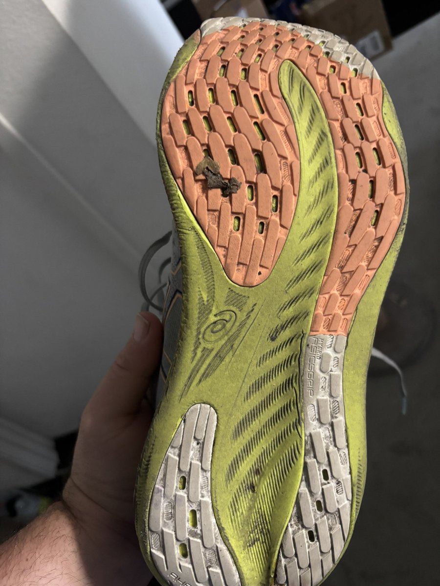 JosephBadaro's tweet photo. @ASICSamerica  I submitted a ticket roughly 3 weeks ago wondering if this tear is covered under warranty. Bought them weekend of July 4th. Trying to get some sort of response as I have had multiple gel nimbuses and this has never happened. https://t.co/u44Vcll99O