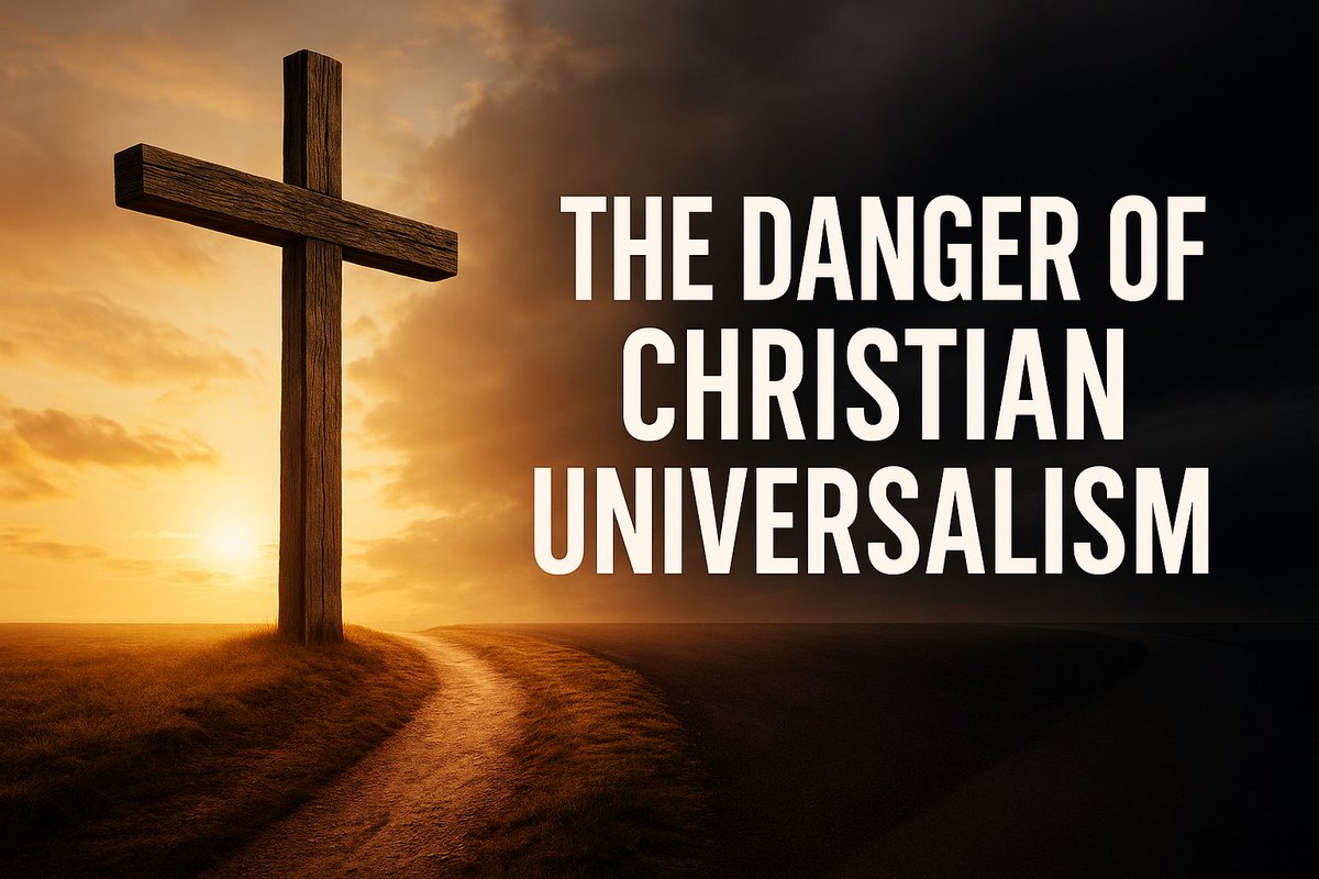 Servantsofgrace's tweet image. &quot;Christian&quot; universalism promises hope for all, but Scripture says salvation is only in Christ.

New Contending for the Word Q&amp;amp;A: Why universalism is dangerous and how Christians should respond.

👉 servantsofgrace.org/danger-of-chri…

#ContendingForTheWord #ServantsOfGrace #GospelTruth