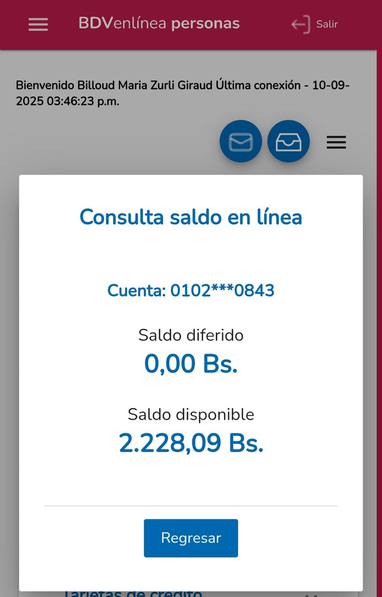 LuisReyes_30's tweet photo. Buenas noches. Esto es lo que ha caído en la cuenta de la Sra María: un pago móvil de 1.620 Bs y otro de 600 Bs. Estos son unos 14$ y se necesitan por lo menos 50$ para el bulto de pañales y unos 30$ para otros gastos (centros de cama, papel, etc).
Favor difundir 🙏 
#Ayuda https://t.co/xSE14cEJBg