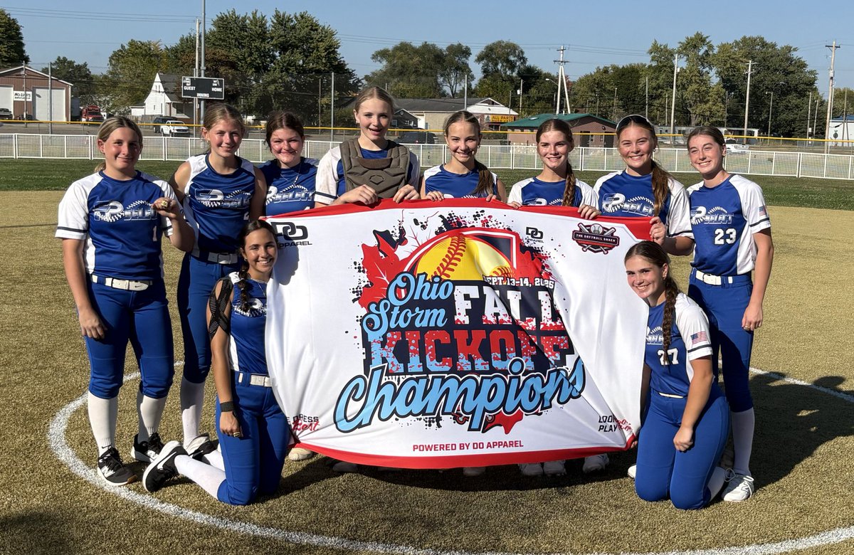 7-0 on the weekend and Ohio Storm Fall Kickoff 16U/18U Champions.  Next stop <a href="/LaserShowcase/">Laser Nation Showcase</a> 10/11 &amp; 10/12.  A lot of grit Sunday going back to back to back to back.  Nice job ladies!!  <a href="/ExtraInningSB/">EXTRA INNING SOFTBALL</a> <a href="/SBRRetweets/">Softball Recruiting Reposts</a> <a href="/SoftballDown/">Down South Softball</a> <a href="/YSNLive_com/">YSNLive.com</a>